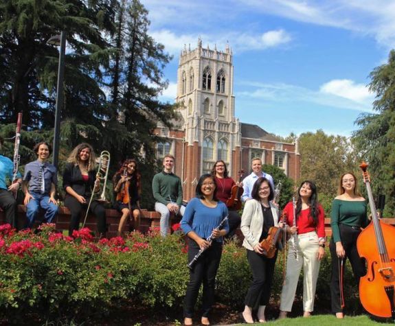 new music ensemble at University of the Pacific